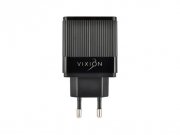 Сетевое зарядное устройство VIXION H2 USB 2.1A Quick Charger 3.0 (черное) — 1