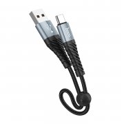 Кабель Hoco X38 Cool Charging (USB - Type-C) черный (0.2 метра) — 1
