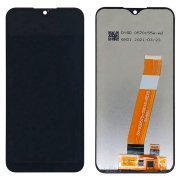 Дисплей с тачскрином для Samsung Galaxy A01 (A015F) (черный) (узкий шлейф) (AA) — 1