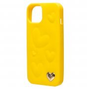 Чехол-накладка - SC319 для Apple iPhone 13 (желтая) (215411) — 3