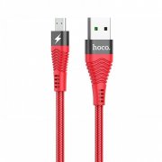Кабель Hoco U53 Flash (USB - micro-USB) красный — 1