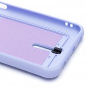 Чехол-накладка - SC304 с картхолдером для Samsung Galaxy A13 4G (A135F) (светло-фиолетовая) (208717) — 3