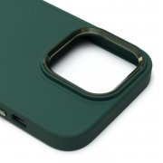 Чехол-накладка - SC311 для Apple iPhone 13 Pro (зеленая) — 3