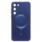 Чехол-накладка - SM020 Matte SafeMag для Samsung Galaxy S23 Plus (S916B) (темно-синяя) — 1