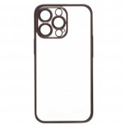 Чехол-накладка - PC073 с закрытой камерой для Apple iPhone 13 Pro (213814) (черная)