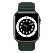 Ремешок для Apple Watch 44 mm на магните (зеленый) — 3