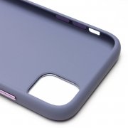 Чехол-накладка - SC311 для Apple iPhone 13 (лиловая) — 2