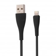 Кабель для Apple Kurato RORI-L210 (USB - lightning) (черный) — 1