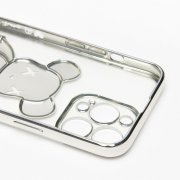 Чехол-накладка - SC330 для Apple iPhone 13 Pro (серебристая) — 2