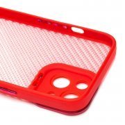 Чехол-накладка - PC077 для Apple iPhone 13 (красная) — 2