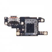 Превью Шлейф для Xiaomi Redmi Note 13 Pro 5G плата на системный разъем/разъем SIM/микрофон премиум — 1