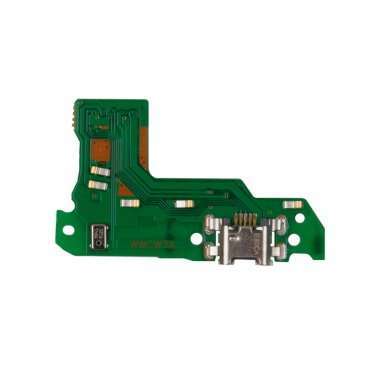 Шлейф для Huawei Y6 Prime 2018 плата на разъем зарядки/микрофон &mdash; 1