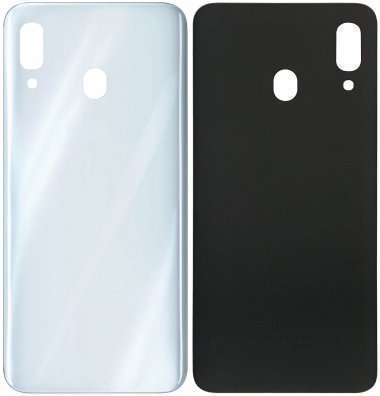 Задняя крышка для Samsung Galaxy A30 (A305F) (белая) — 1