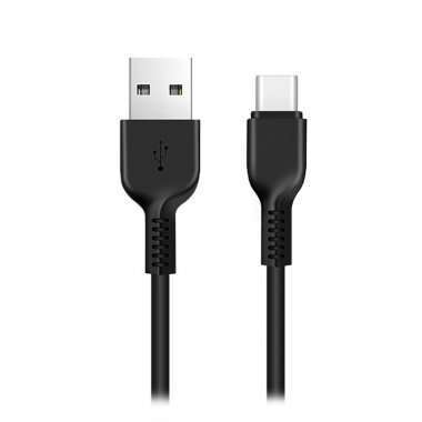 Кабель HOCO X20 Snow Storm (USB - Type-C) черный — 1