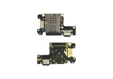 Шлейф для Xiaomi Mi 9T плата на разъем зарядки/коннектор SIM