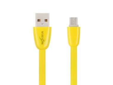 Кабель VIXION K12m (USB - micro-USB) желтый — 1