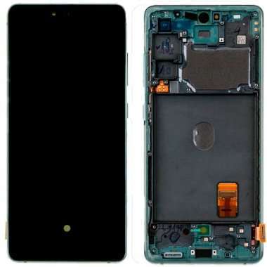 Дисплейный модуль с тачскрином для Samsung Galaxy S20 FE (G780F) (зеленый) &mdash; 1