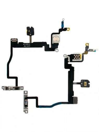 Шлейф для Apple iPhone 11 Pro на кнопку включения/микрофон &mdash; 2