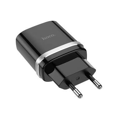 Сетевое зарядное устройство Hoco C12Q USB (белое) &mdash; 2