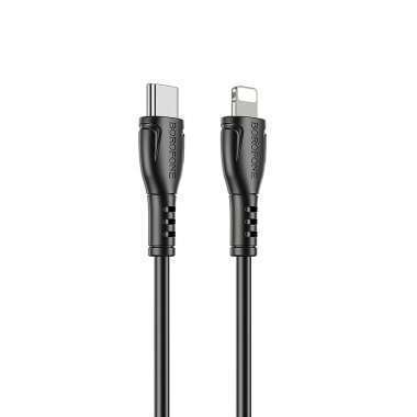 Кабель Borofone BX51 для Apple (Type-C - Lightning) черный — 5