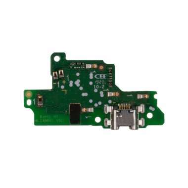Шлейф для Huawei Y5 2019 плата на разъем зарядки/микрофон Премиум — 1