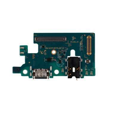 Шлейф для Samsung Galaxy M31s (M317F) плата на разъем зарядки/разъем гарнитуры/микрофон Премиум