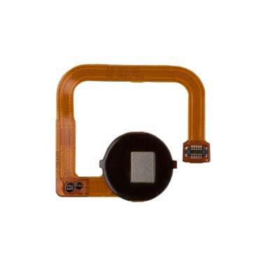 Шлейф для Xiaomi Redmi Note 9 + сканер отпечатка пальца (черный) &mdash; 2