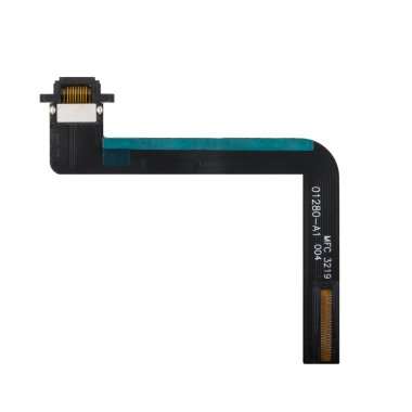 Шлейф для Apple iPad 10.2 2019 на разъем зарядки (черный) — 2