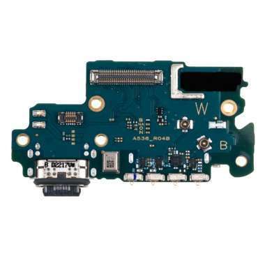 Шлейф для Samsung Galaxy A53 5G (A536B) плата на разъем зарядки/разъем SIM/микрофон &mdash; 1