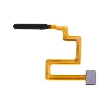 Шлейф для Samsung Galaxy A22 5G (A226F) + сканер отпечатка пальца (черный) &mdash; 1