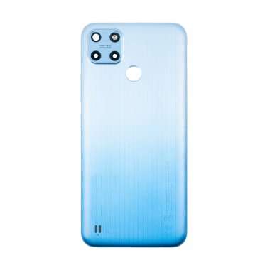 Задняя крышка для Realme C25Y (синяя) — 1