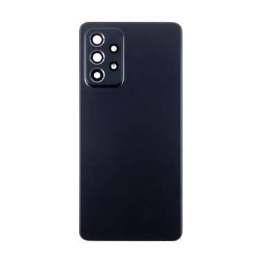 Задняя крышка для Samsung Galaxy A52 (A525F) (черная) Премиум — 2
