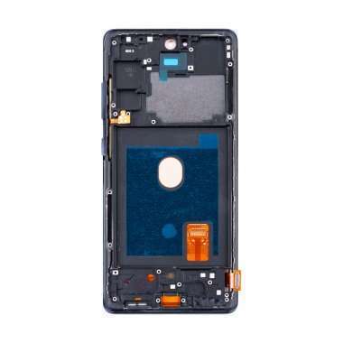 Дисплейный модуль с тачскрином для Samsung Galaxy S20 FE (G780F) (синий) (OLED)