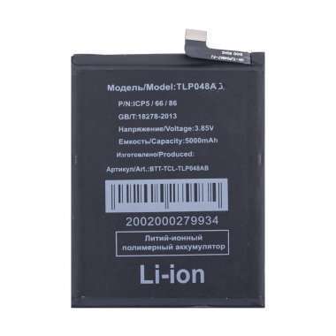 Аккумуляторная батарея для TCL 408 TLp048A8 — 2