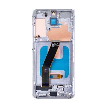 Дисплейный модуль с тачскрином для Samsung Galaxy S20 (G980F) (серый) (OLED)