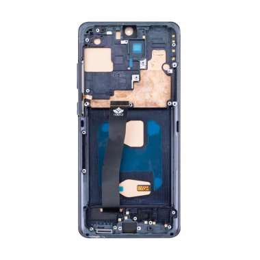 Дисплейный модуль с тачскрином для Samsung Galaxy S20 Ultra (G988B) (черный) (TFT)