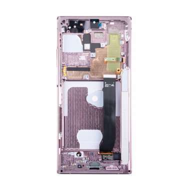 Дисплейный модуль с тачскрином для Samsung Galaxy Note 20 Ultra (N986F) (черный) (AAA) &mdash; 1