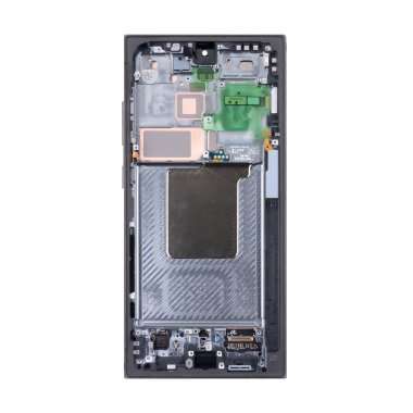 Дисплейный модуль с тачскрином для Samsung Galaxy S24 Ultra (S928B) (черный) (AAA) &mdash; 1