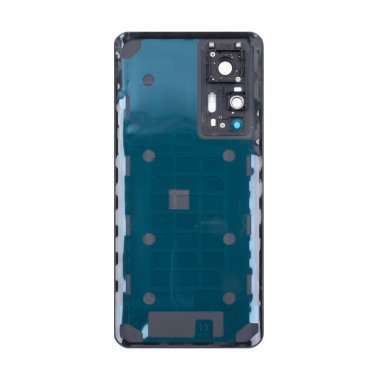 Задняя крышка для Xiaomi 12T Pro (черная) (матовая) премиум — 1