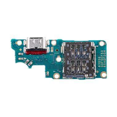 Шлейф для Realme 12 4G плата на разъем зарядки/разъем SIM/микрофон &mdash; 1