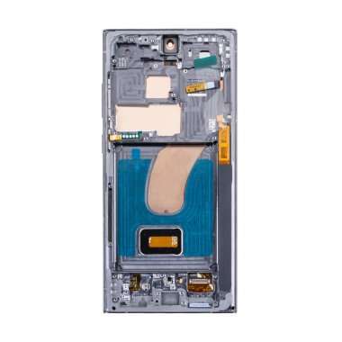 Дисплейный модуль с тачскрином для Samsung Galaxy S23 Ultra (S918B) (зеленый) (OLED) &mdash; 1
