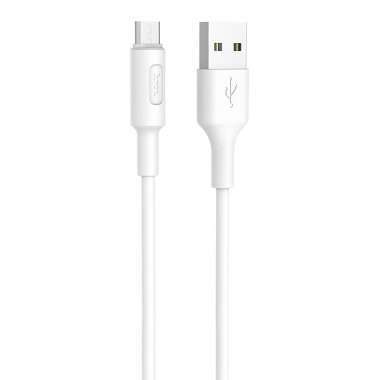 Кабель Hoco X25 (USB - micro USB) 100см (белый) — 1
