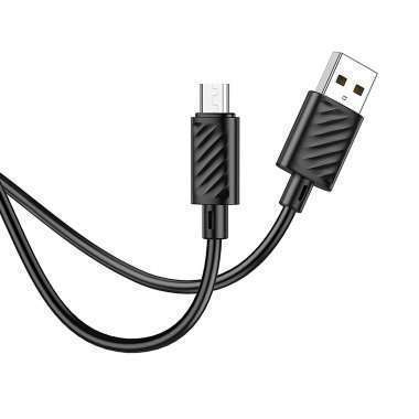 Кабель Hoco X88 (USB - micro USB) 100см (черный) — 5