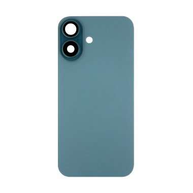 Задняя крышка для Apple iPhone 16 (бирюзовая) премиум &mdash; 2