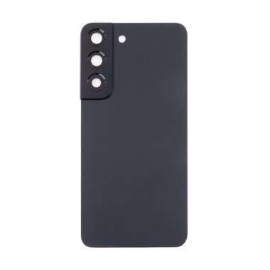 Задняя крышка для Samsung Galaxy S22 (S901B) (черная) премиум &mdash; 2