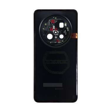 Задняя крышка для Huawei Mate 70 Pro (черная) премиум &mdash; 1