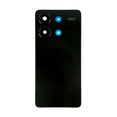 Задняя крышка для Xiaomi Redmi Note 13 4G (черная) премиум &mdash; 2