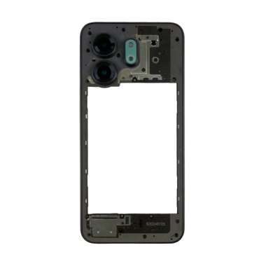 Средняя часть для Infinix Smart 9 (черная) &mdash; 2